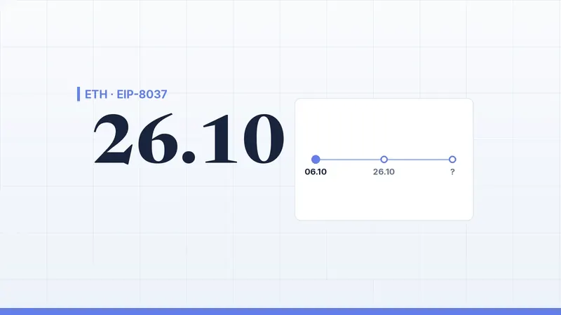 Article image for: Glamsterdam delayed: what it means for your ETH