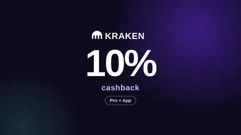 Artikelbild für: Kraken-Cashback 2026: 10 % Ihrer Handelsgebühren zurück