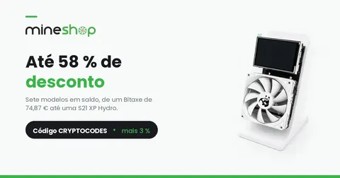 Imagem do artigo para: MineShop: desconto até 58 % em sete miners